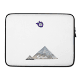 tsgabrielle® • Paris - The Louvre Pyramid • Laptop Sleeve • 2 Sizes - 13" and 15" - View 8