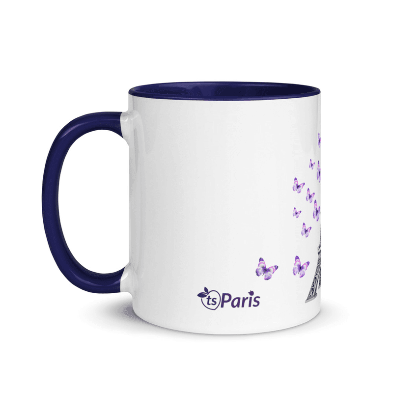 tsgabrielle® • Paris - La Tour Eiffel • Mug With Color Inside • Ceramic • 11 oz - View 1