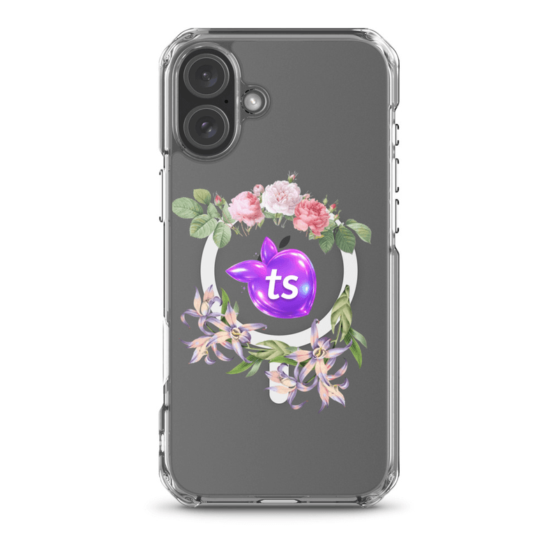 tsgabrielle® • TransFLOWer™ • Case Compatible with iPhone® • Clear • MagSafe® • Latest Mode - View 28