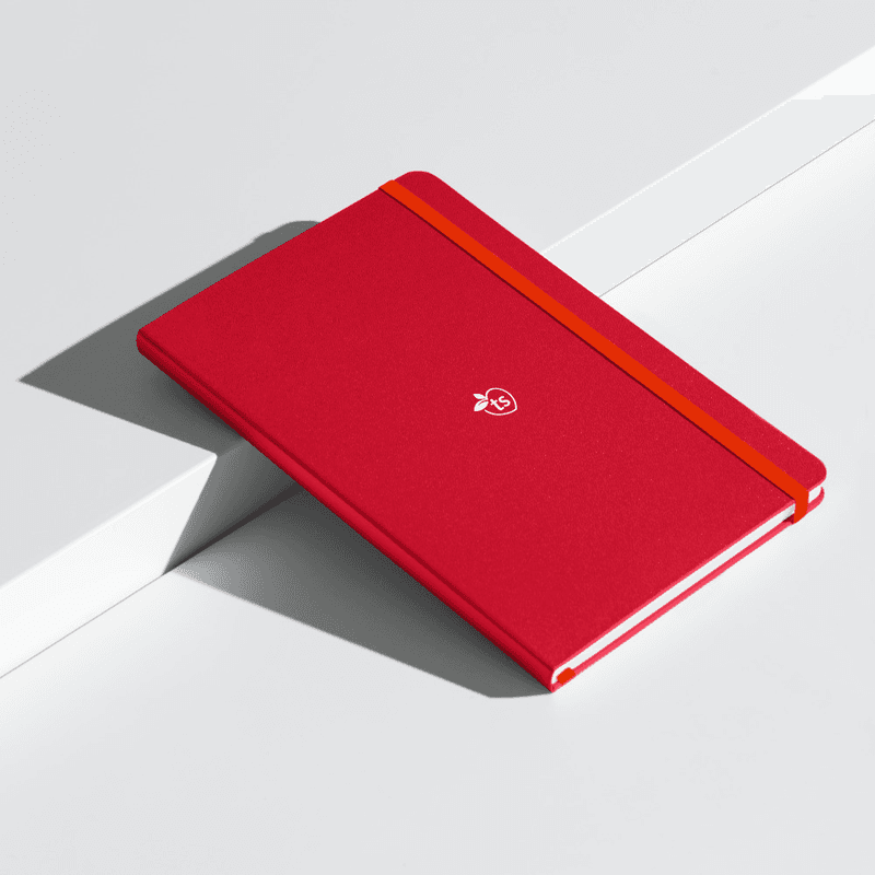 JournalBook® by tsgabrielle® • Hardcover Bound Notebook • 8 Colors - View 1