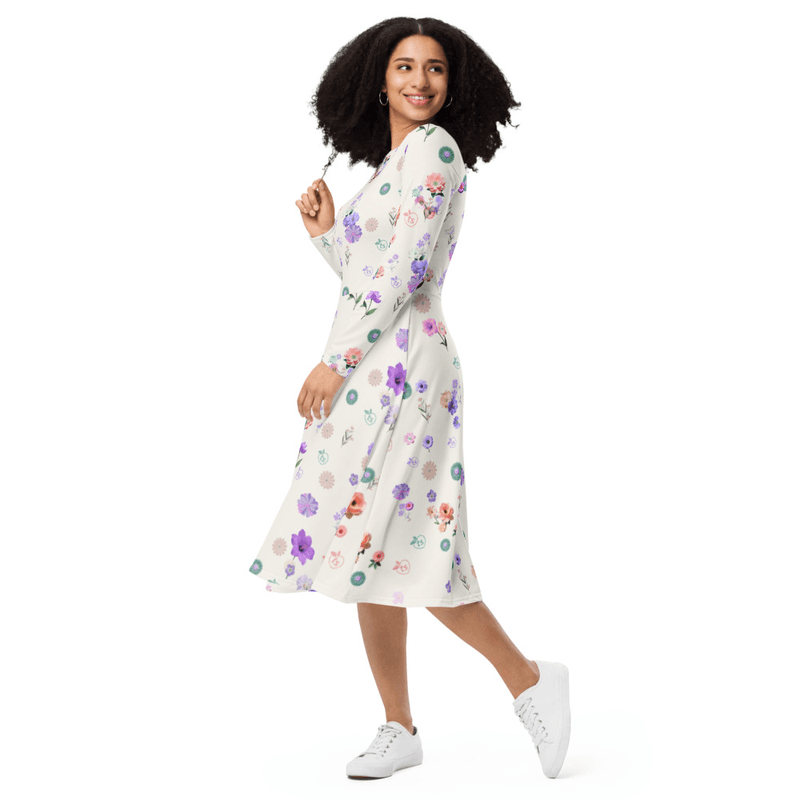 tsgabrielle® • For Her • TransFLOWer™ • Long Midi Dress - View 1