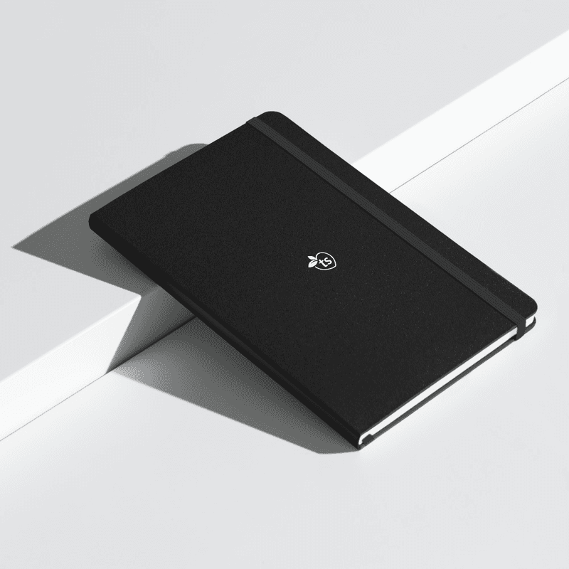 JournalBook® by tsgabrielle® • Hardcover Bound Notebook • 8 Colors