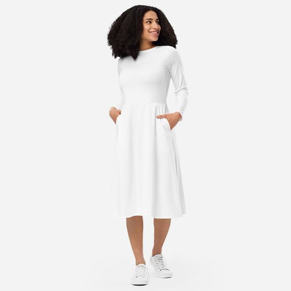 tsgabrielle® • For Her • TransFLOWer™ • Long Midi Dress - View 2