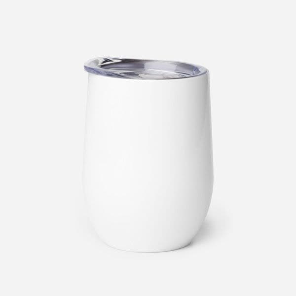 tsgabrielle® •  Paris – The Louvre Pyramid • Wine Tumbler • 12 oz - View 2