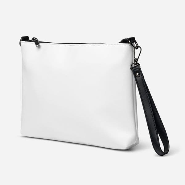 tsgabrielle® • Paris - Notre-Dame Cathedral • Crossbody Bag • White • 11″ × 8″ - View 2