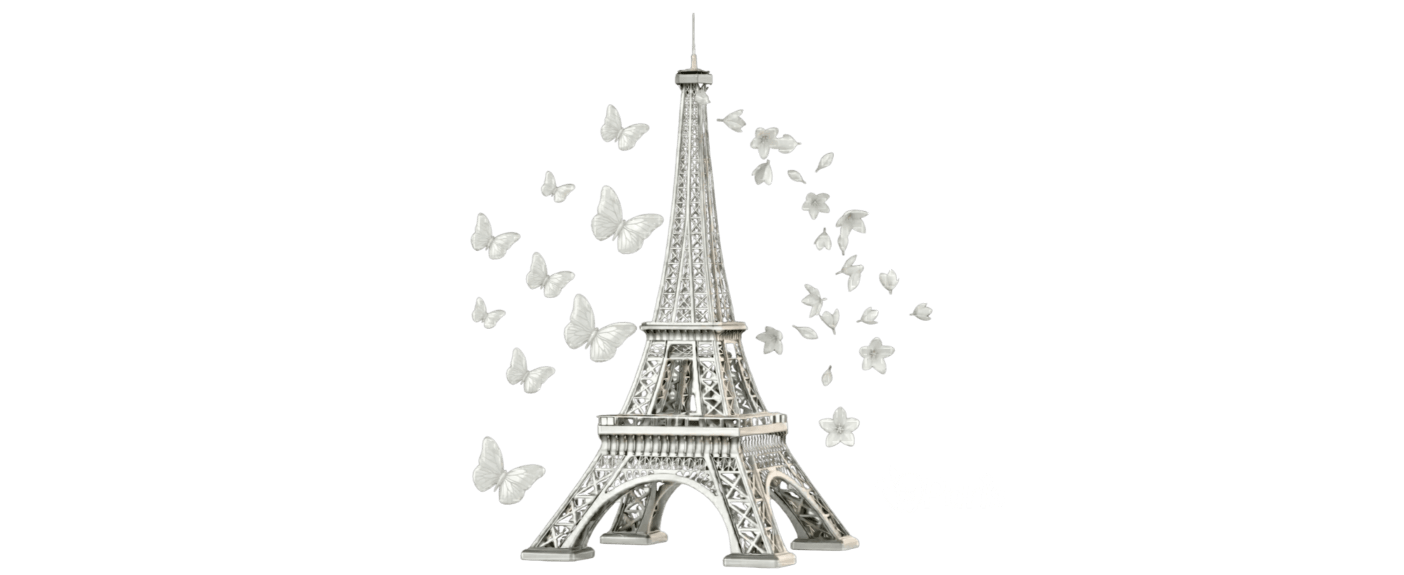 CamelBak® Eddy® by tsgabrielle® • Paris - La Tour Eiffel • Sports Water Bottle • Flip Straw • 4 Colors • 25 oz - View 1