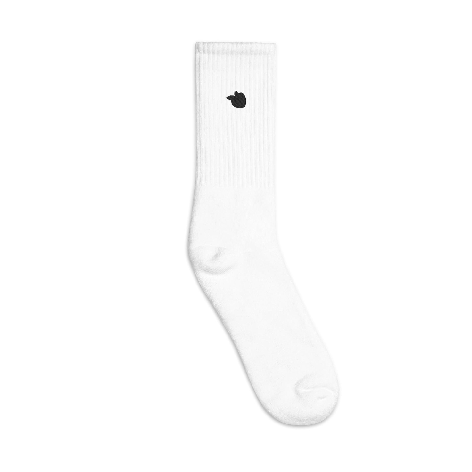 tsgabrielle™ • tsgabrielle™ • Men's Embroidered Socks White • Socks • Men's Embroidered Socks White • TSG3 - PP04 - 2400093A •