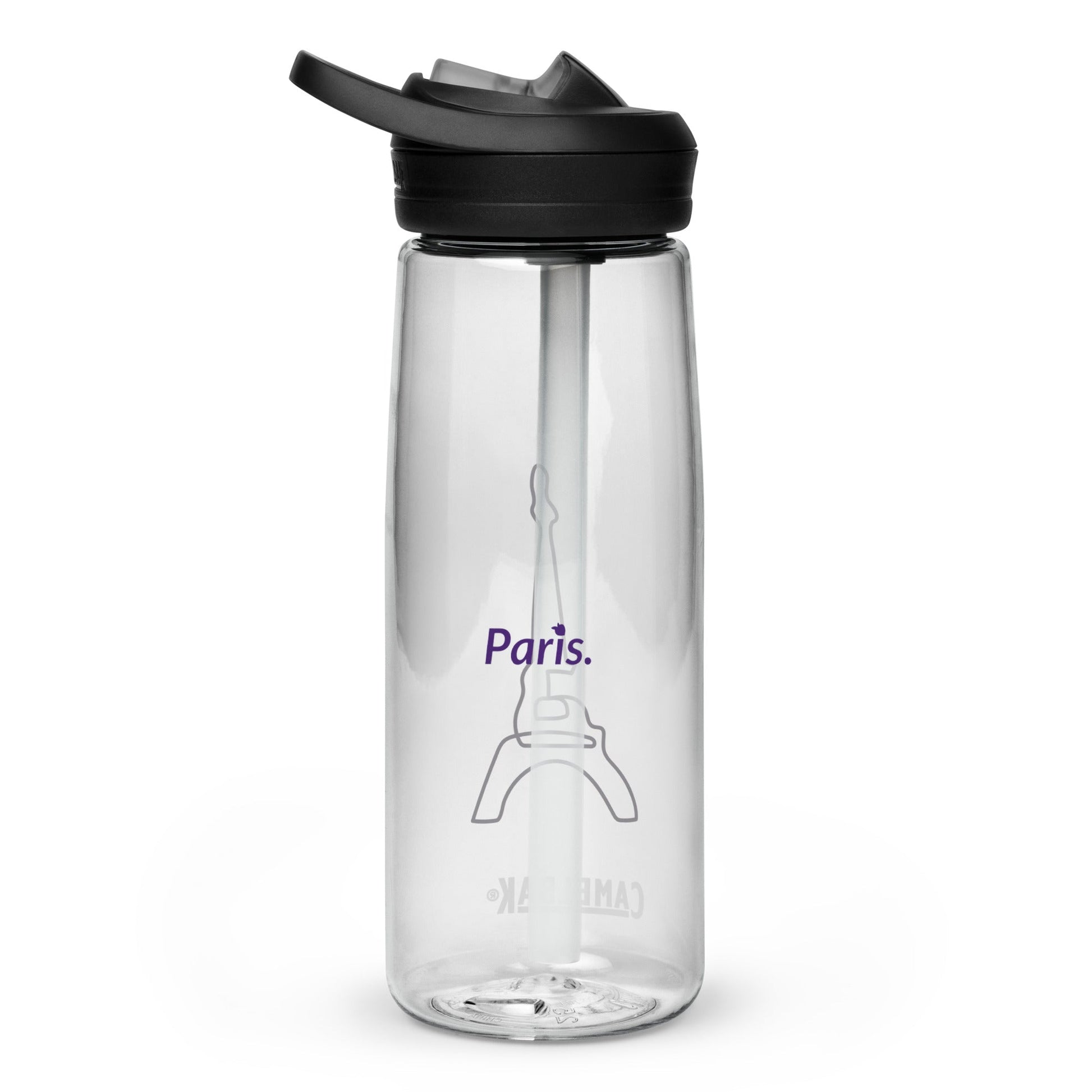 tsgabrielle™ • tsgabrielle™ • Sports Water Bottle Clear (Paris) • Bottles • Sports Water Bottle Clear (Paris) • TSG3 - PA03 - 2400020 •