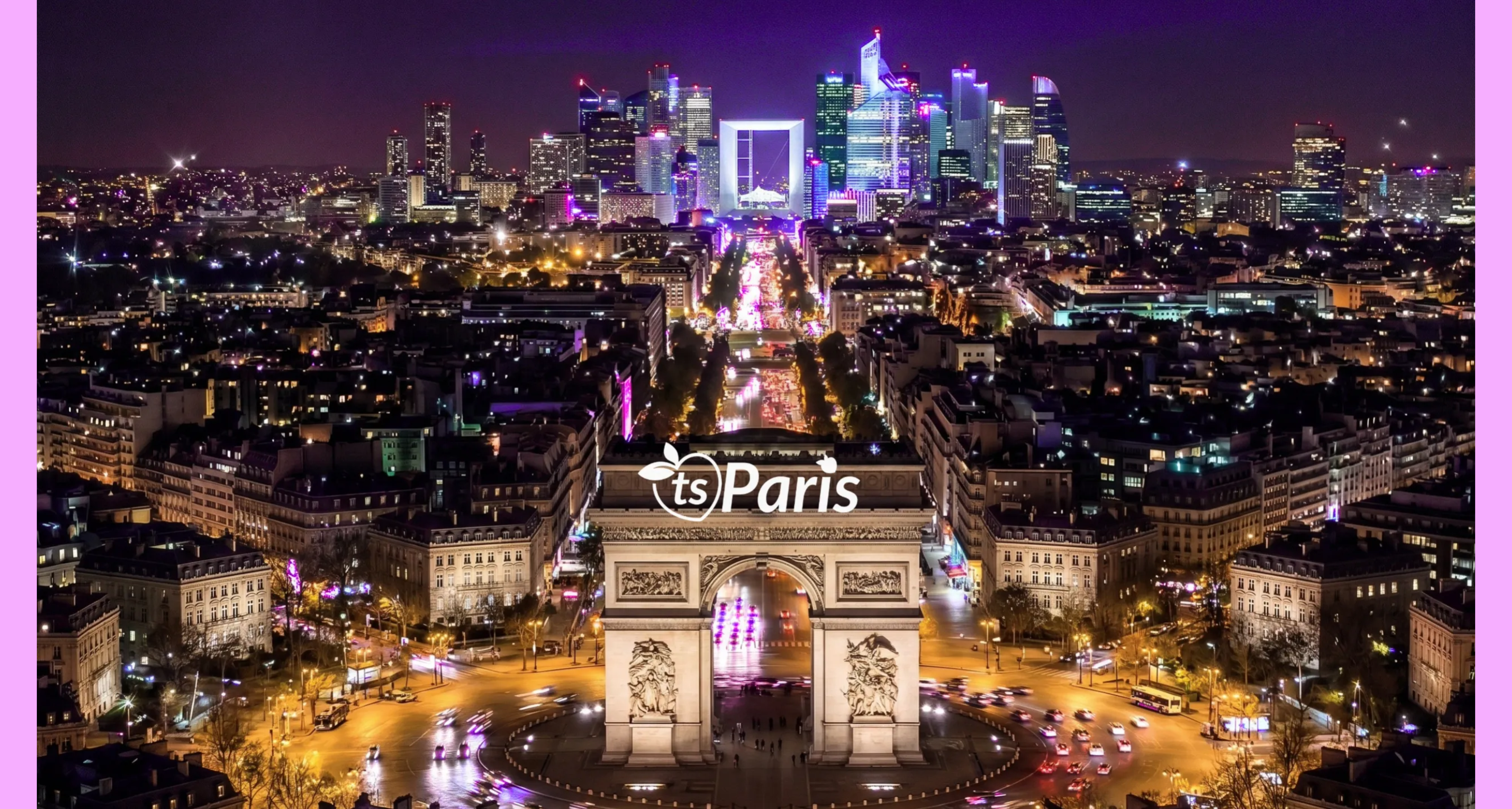 tsgabrielle® • Paris - La Tour Eiffel • Gorra • Blanca