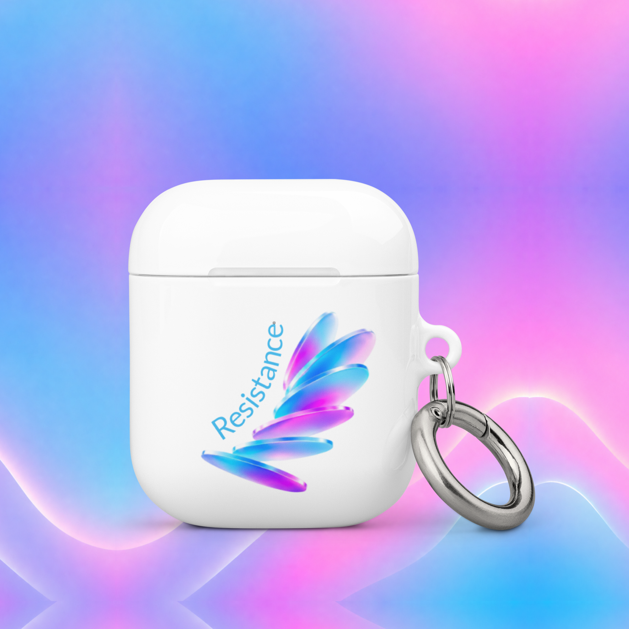 tsgabrielle® • Pride 26 • Funda Compatible con AirPods® • Blanca