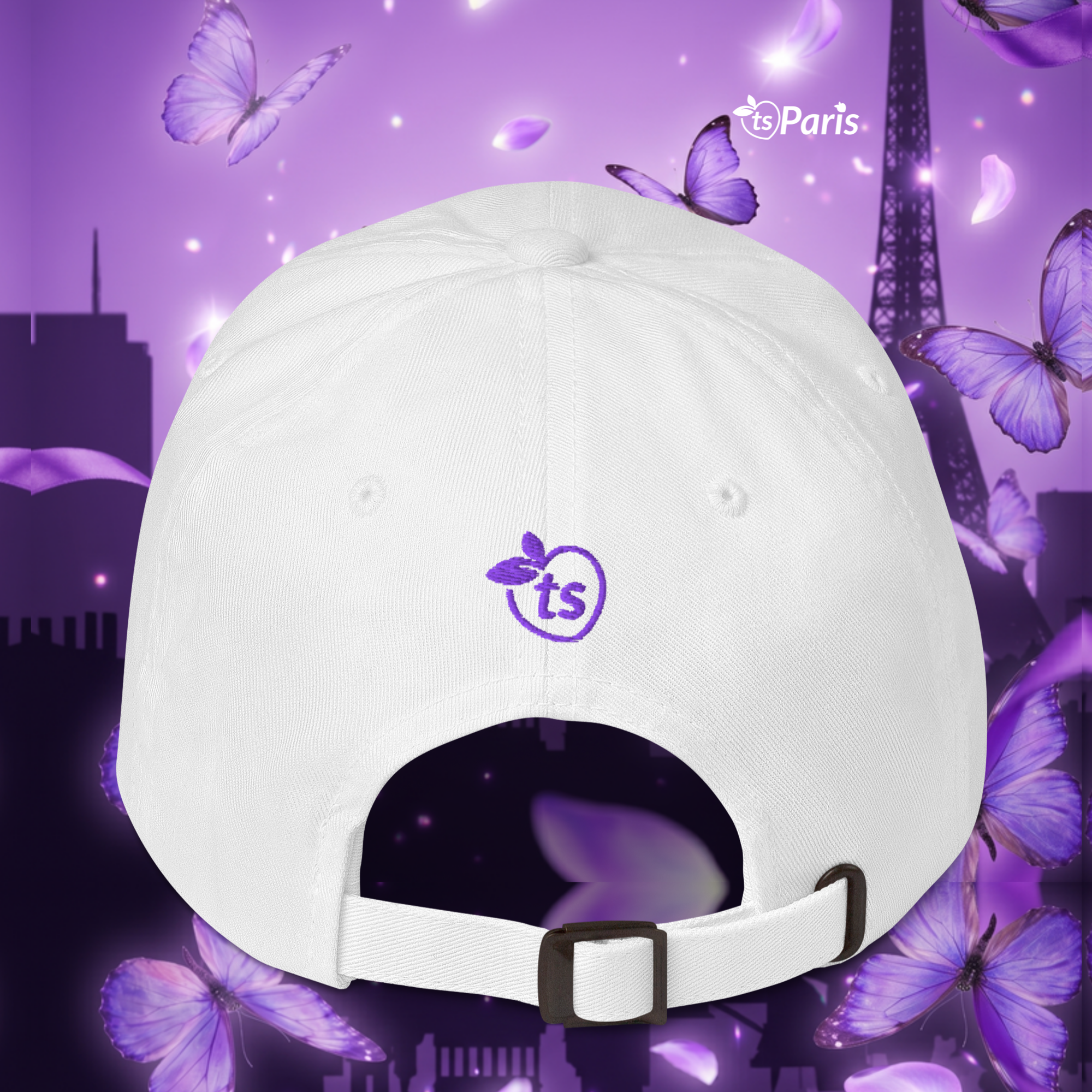 tsgabrielle® • Paris - La Tour Eiffel • Gorra • Blanca - View 20
