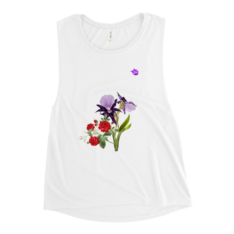 tsgabrielle® • Para Ella • TransFLOWer™ • Top Muscular • Blanco