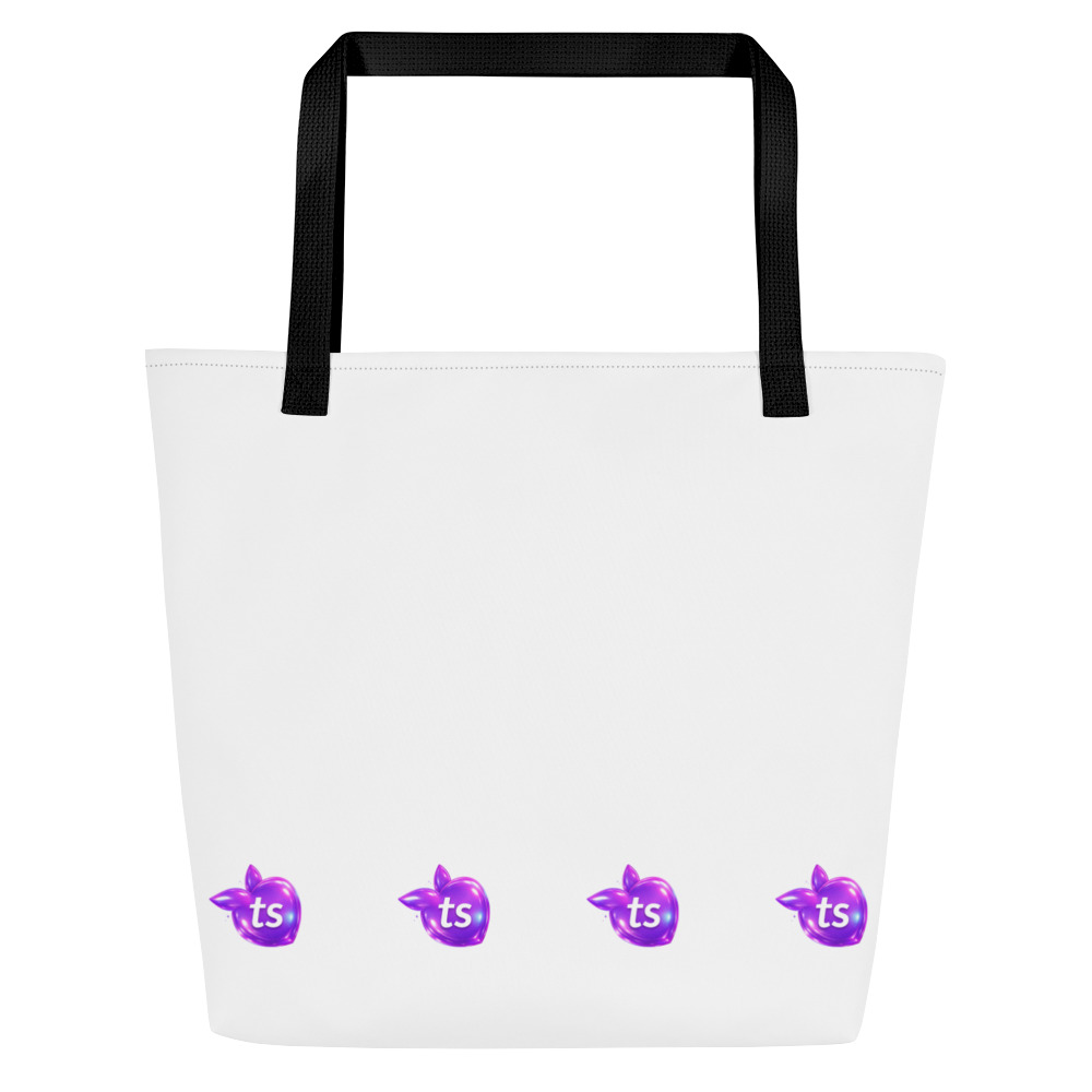 tsgabrielle® • Bolsa tote • Blanco • 16" x 20"
