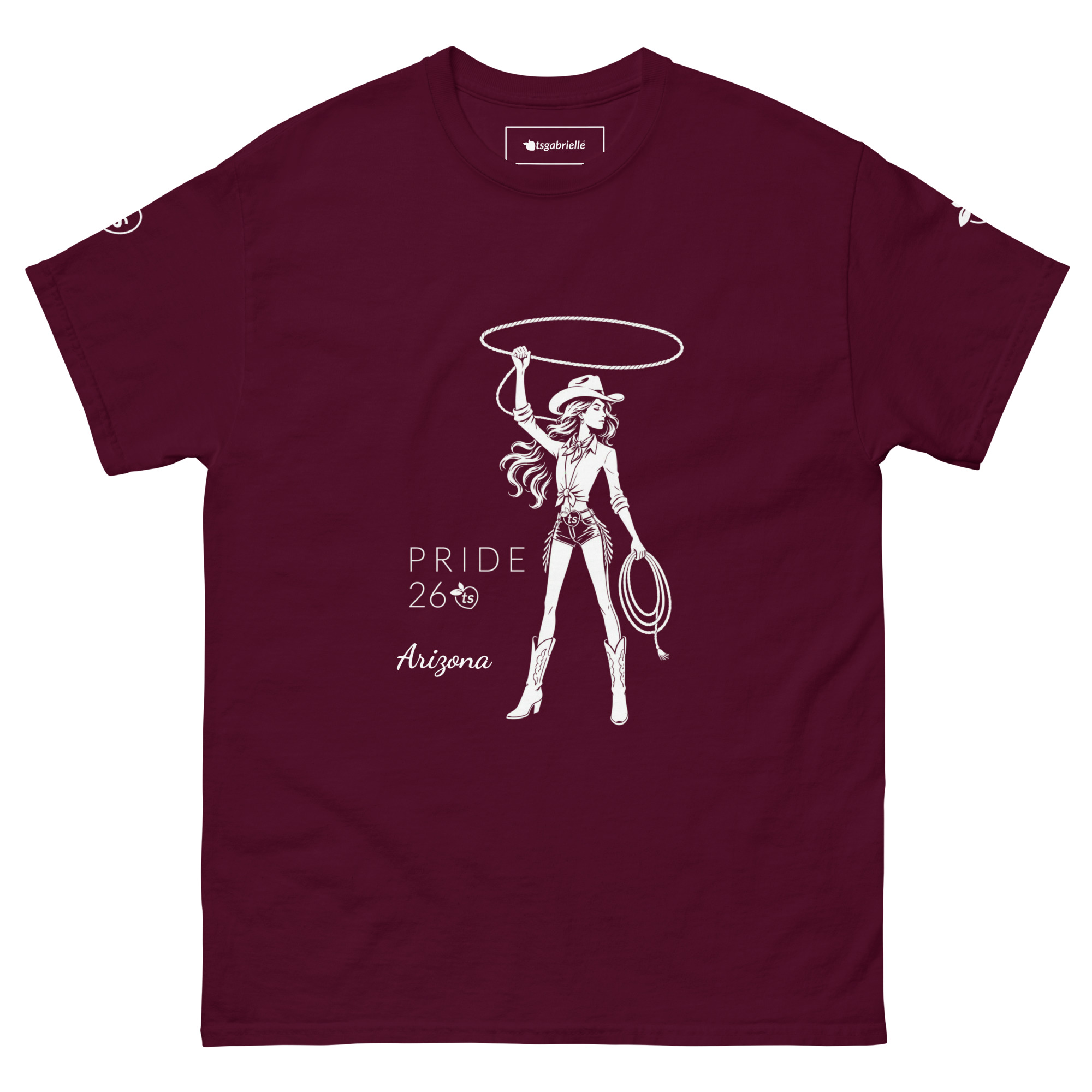 tsgabrielle® • Selección Masculina • Pride 26 - Arizona • Camiseta Clásica • 14 Colores