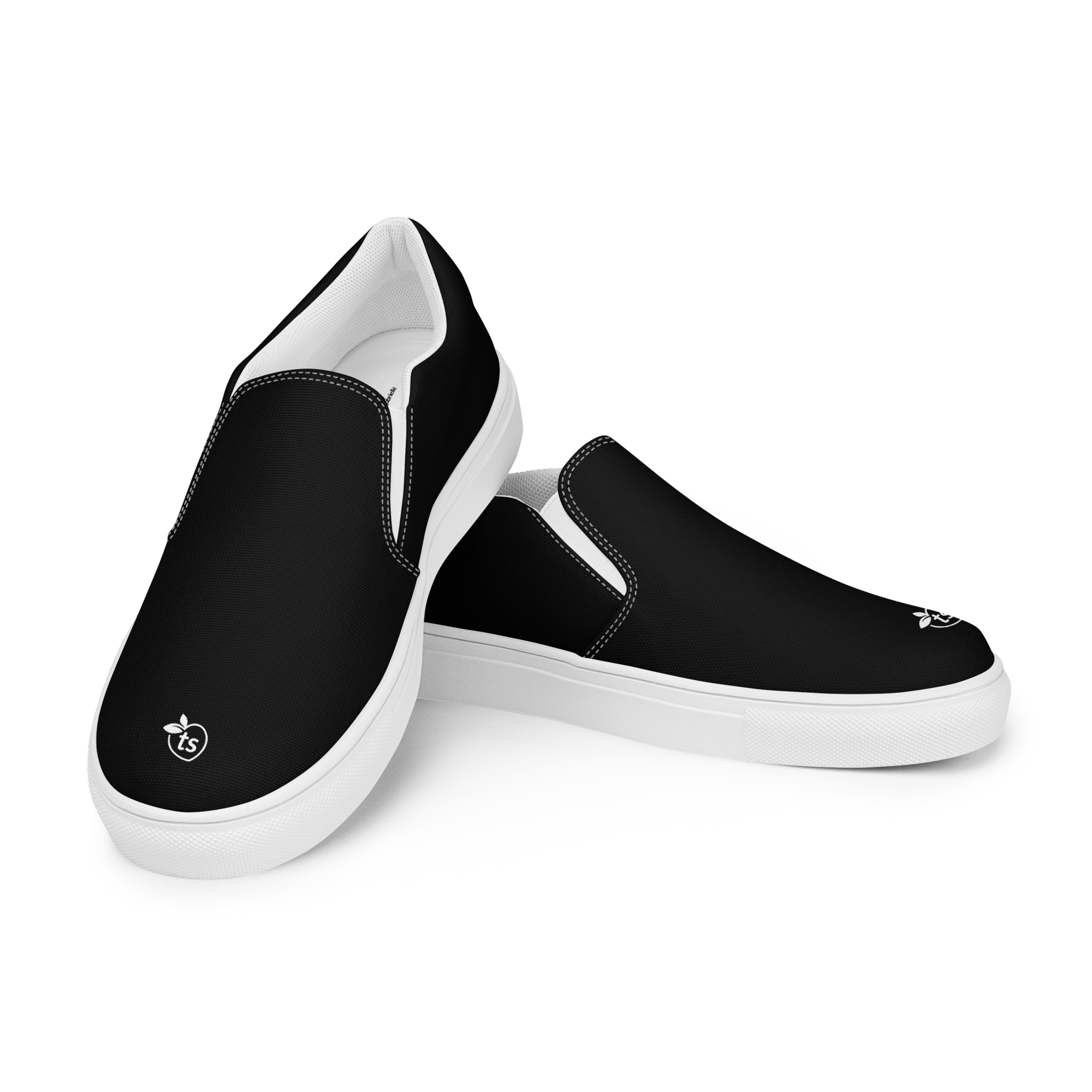 tsgabrielle® • Para Él • Zapatillas Slip-On de Lona • Negro - View 10