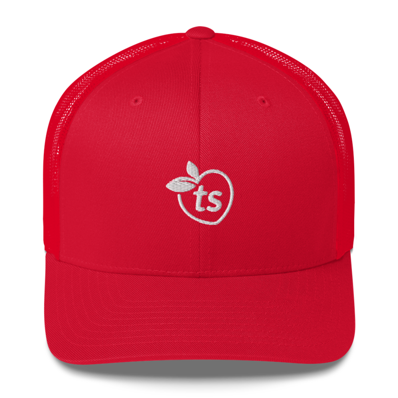 tsgabrielle® • Gorra de Trucker • Rojo