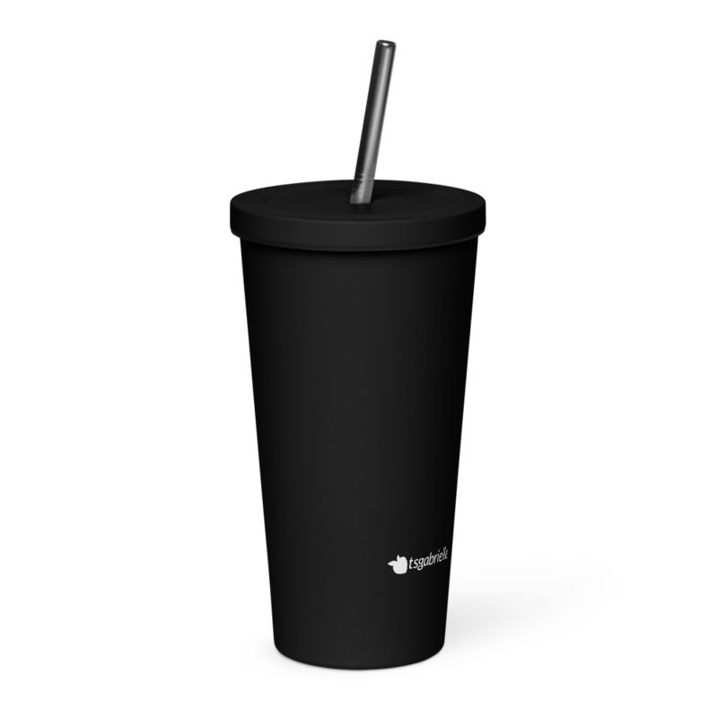 tsgabrielle® • vaso termico • Stainless Steel • negro • 20 oz