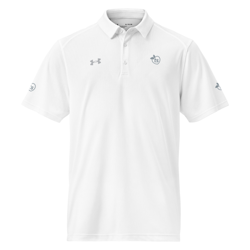 Under Armour® por tsgabrielle® • Para El • polo • blanco