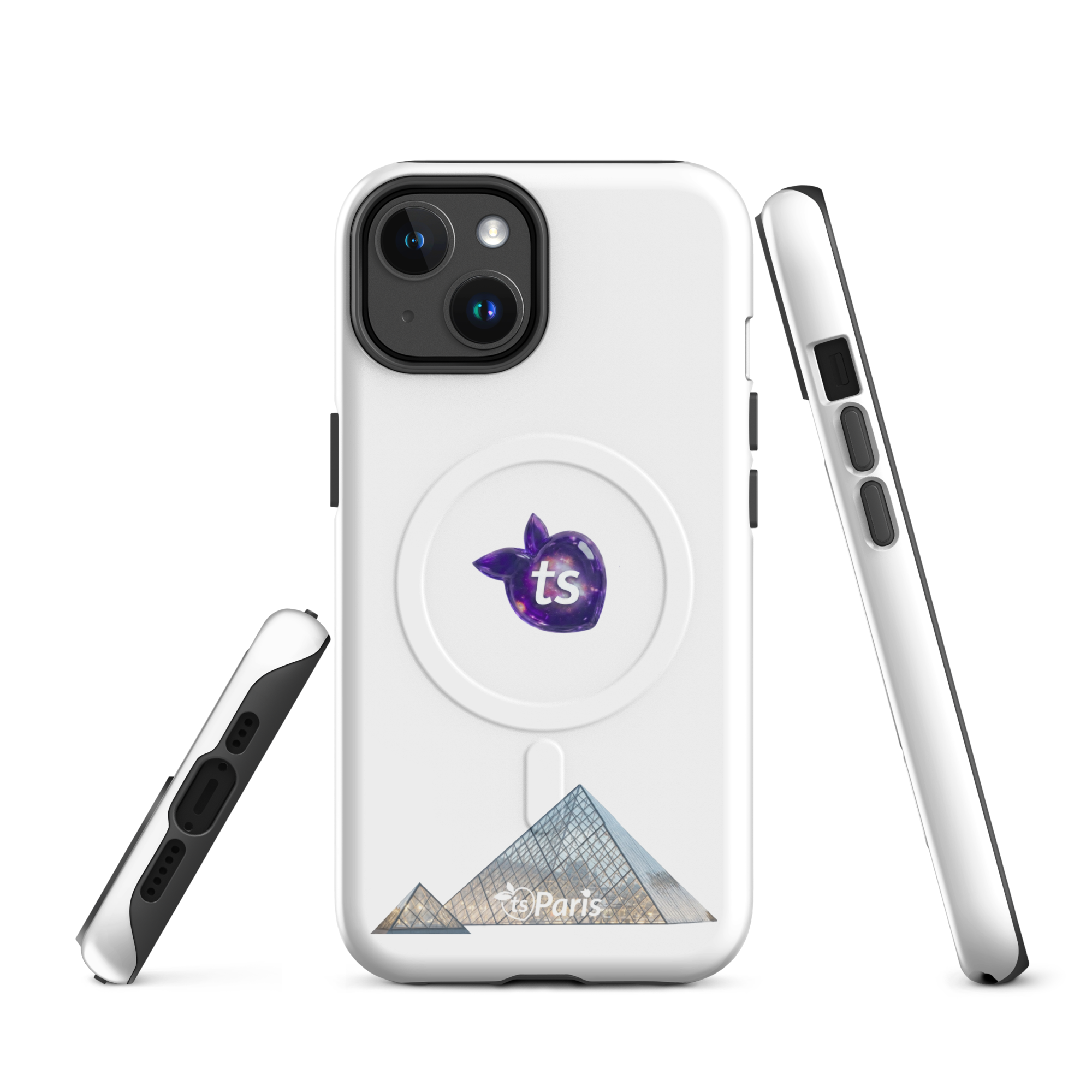 tsgabrielle® • Paris - The Louvre Pyramid • Carcasa resistente • MagSafe® • Compatible with iPhone® • Modelos recientes - View 2