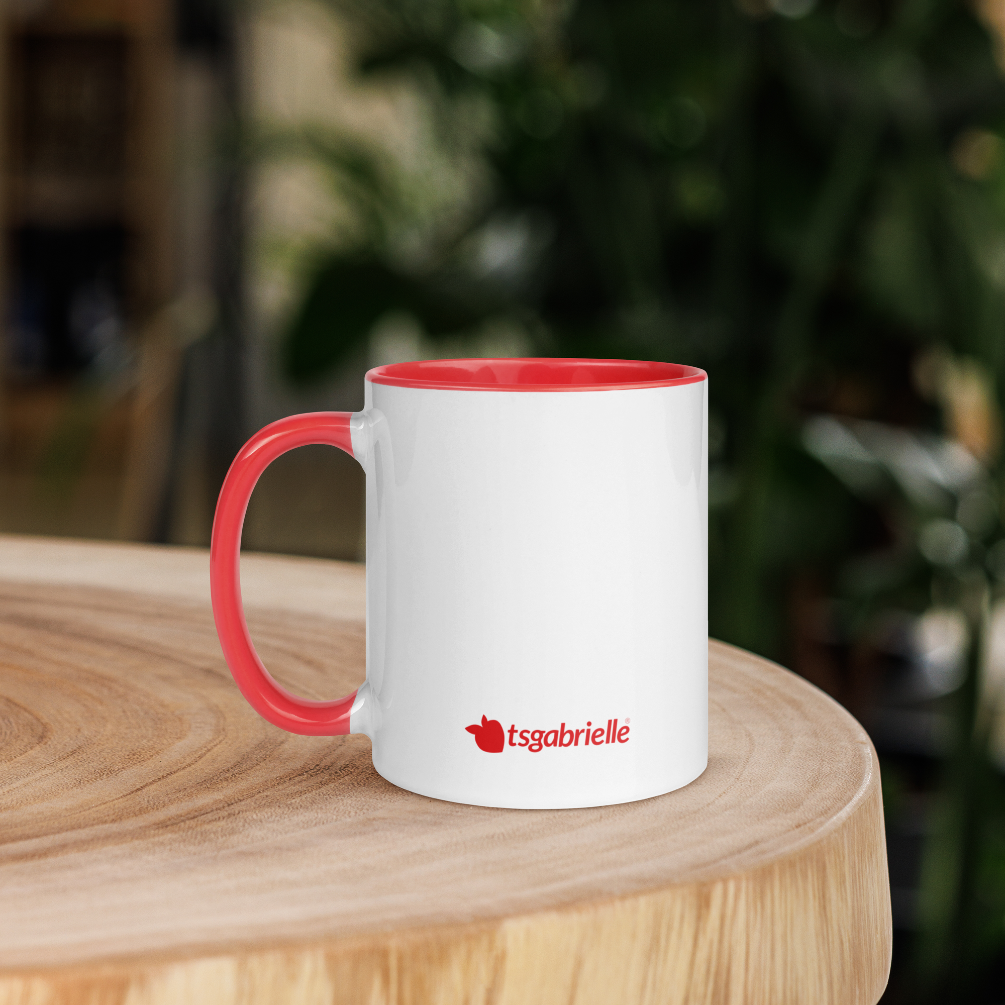 tsgabrielle® • Taza con interior rojo • Cerámica • 2 Tamaños - View 14