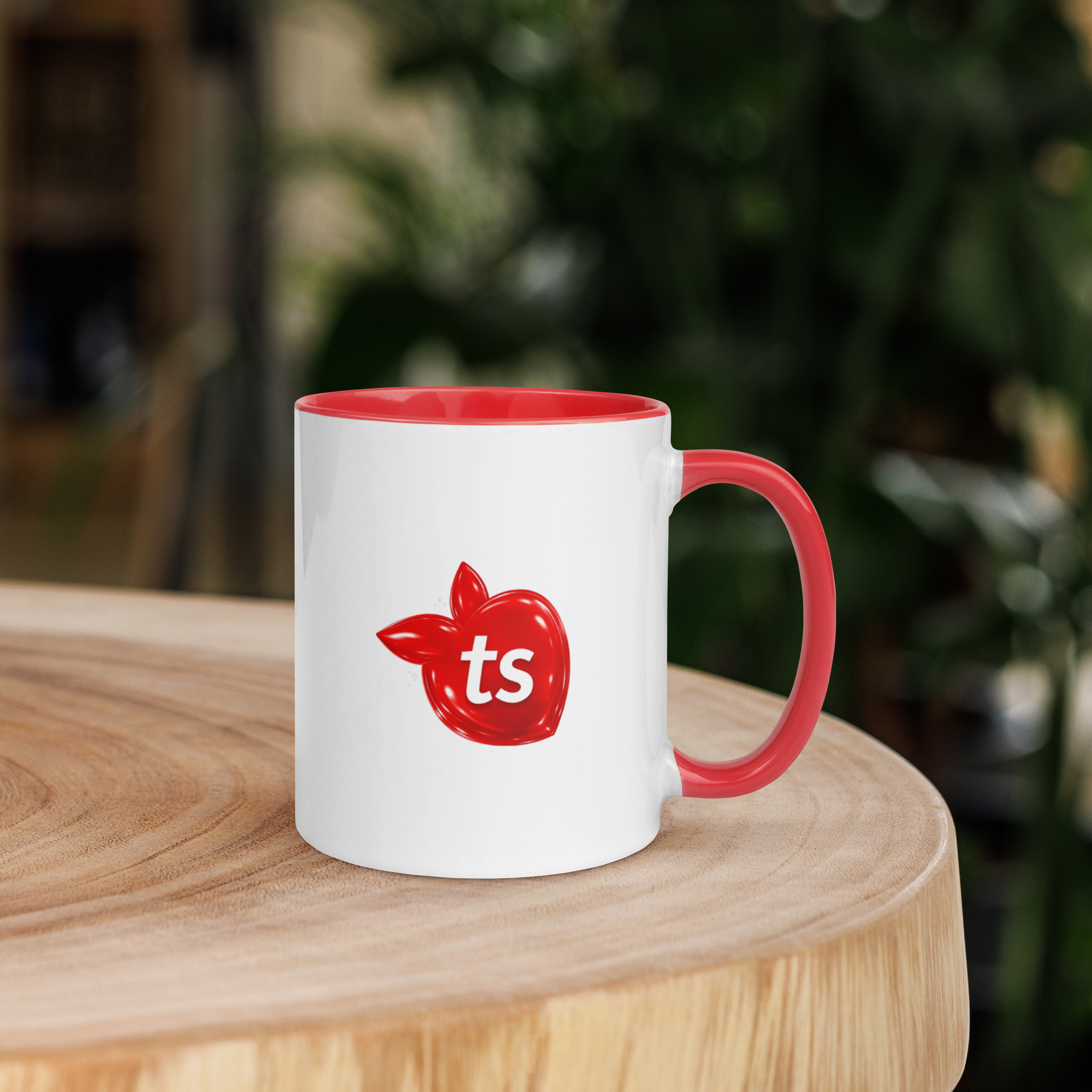 tsgabrielle® • Taza con interior rojo • Cerámica • 2 Tamaños - View 13