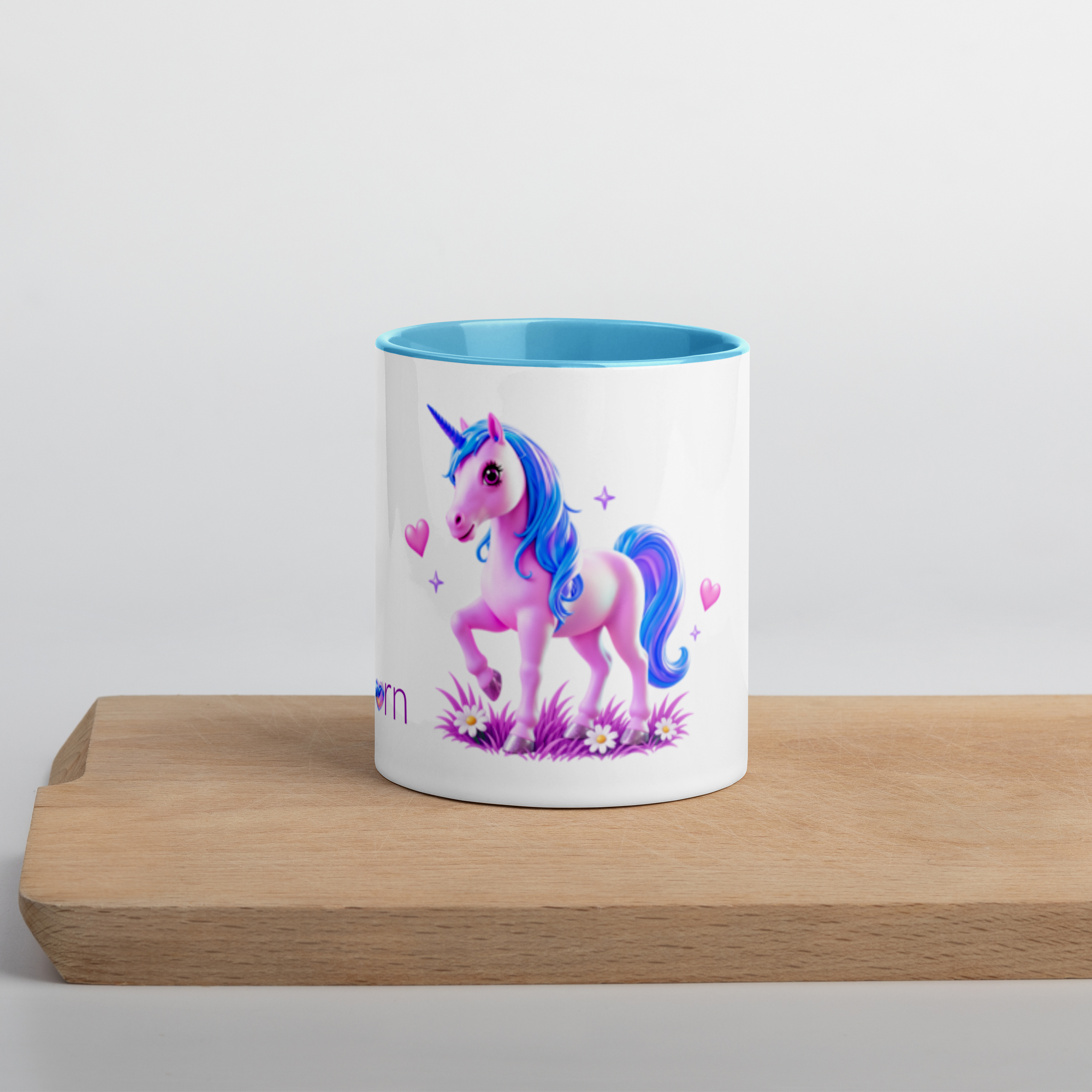 tsgabrielle® • Mug with Color Inside • Unicorn - Seraphina • Ceramic • 2 Sizes