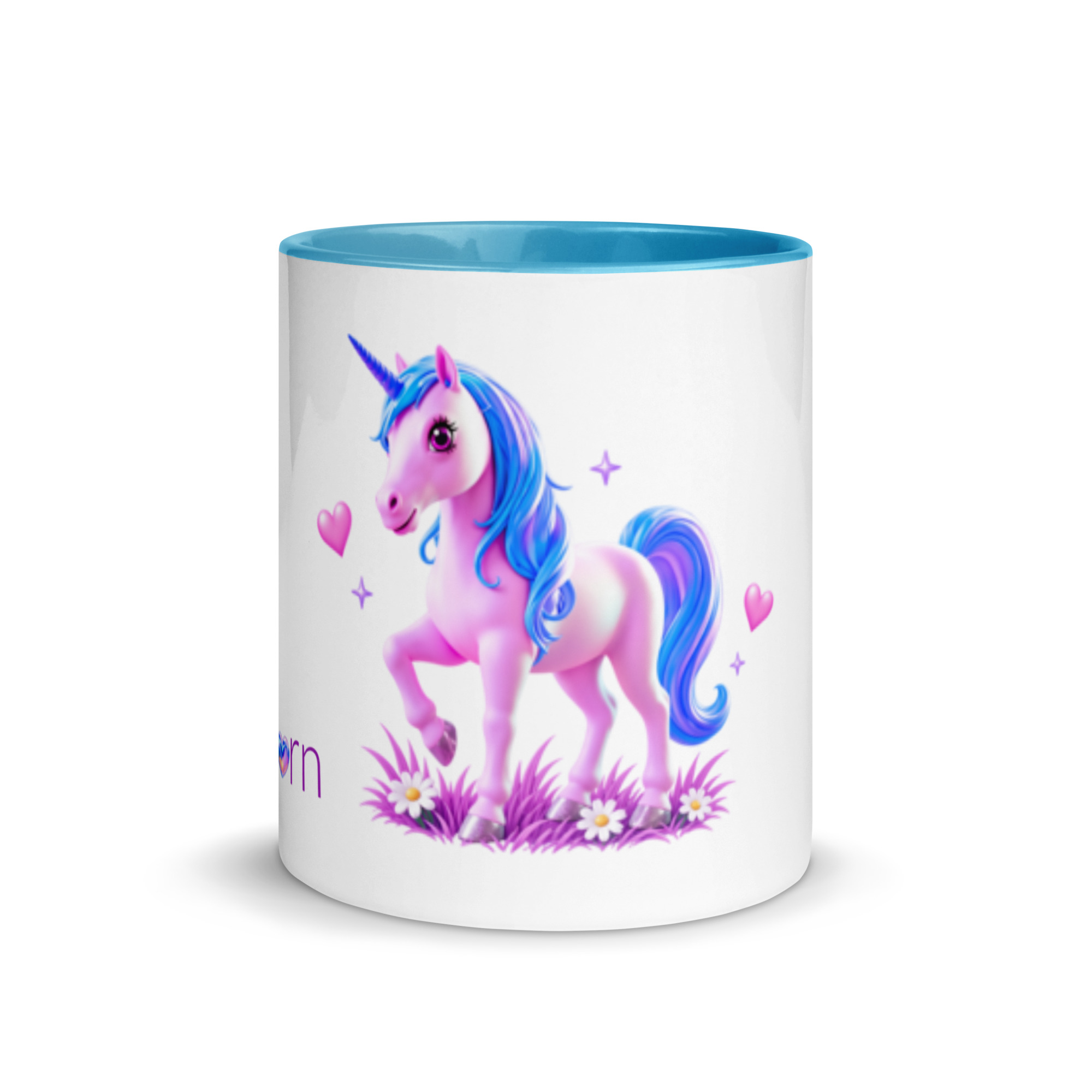tsgabrielle® • Taza con interior de color • Unicornio - Seraphina • Cerámica • 2 tamaños